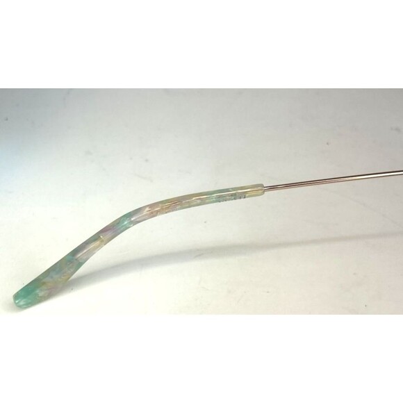 KREWE DU OPTIC CONTI Womens Sunglasses Rose Gold Matte Opal Round Boho RARE - Picture 11 of 13